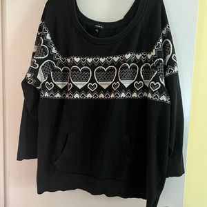 Torrid heart sweater 4